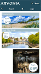 Mobile Screenshot of bookings.arvonia.co.uk